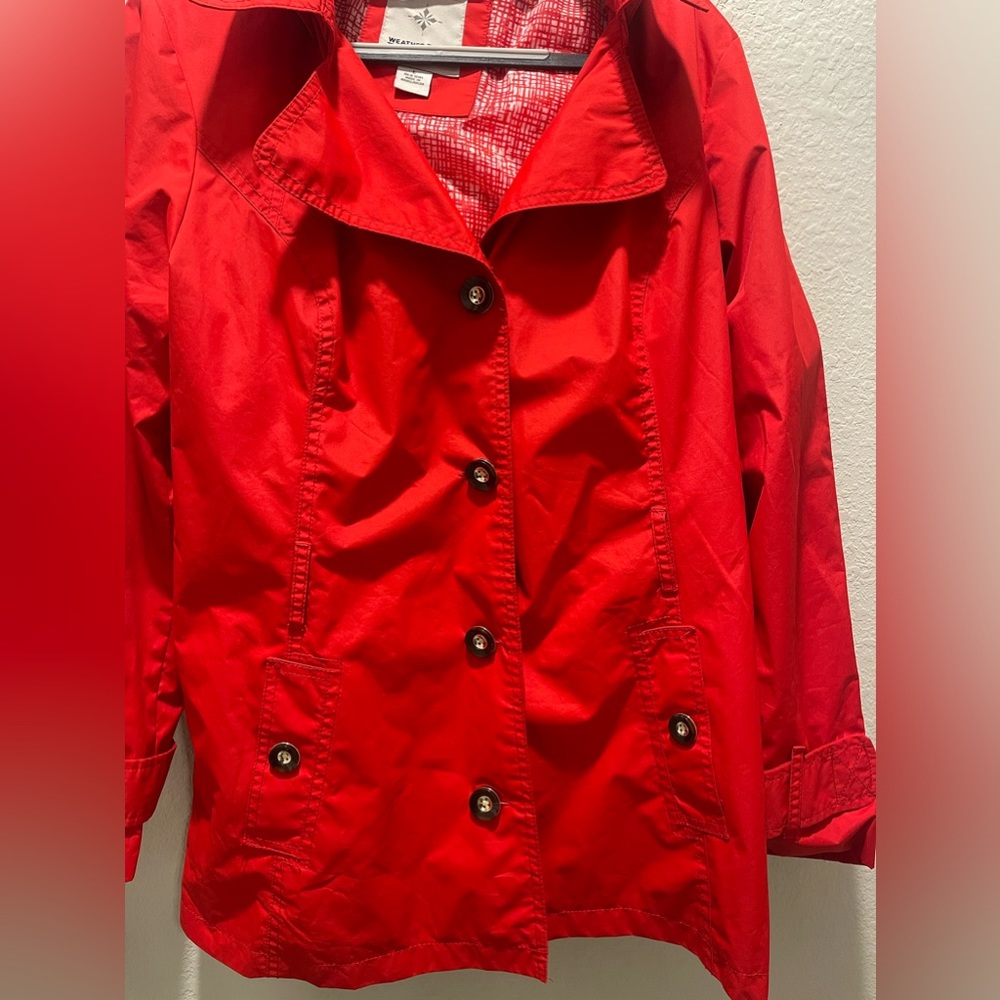 weather tamer women trench/rain coat